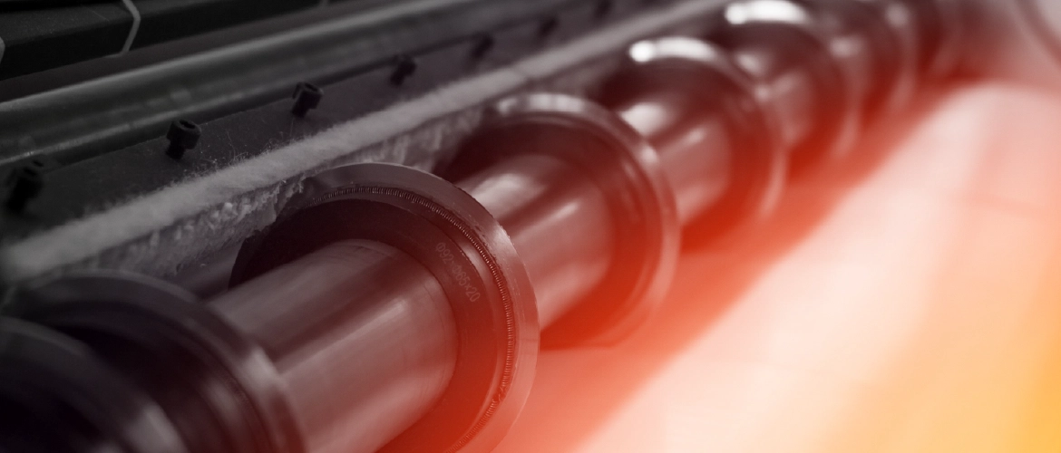 Wał z nożami krążkowymi